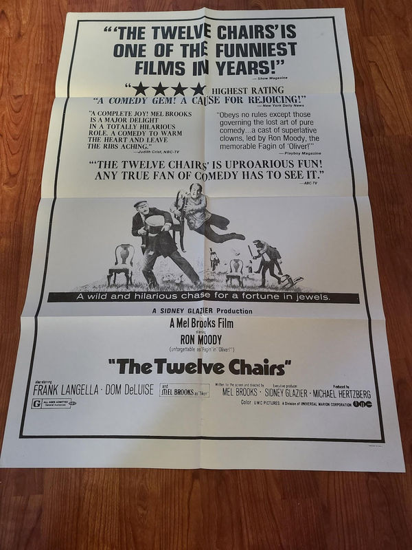 The Twelve Chairs 1970 1 Sheets/US