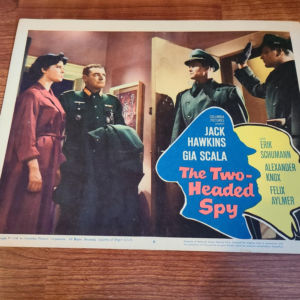 The Two Headed Spy 1959 Military/Aviation Lobby Cards