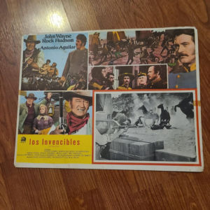 The Undefeated 1969 Mexican Lobby Cards