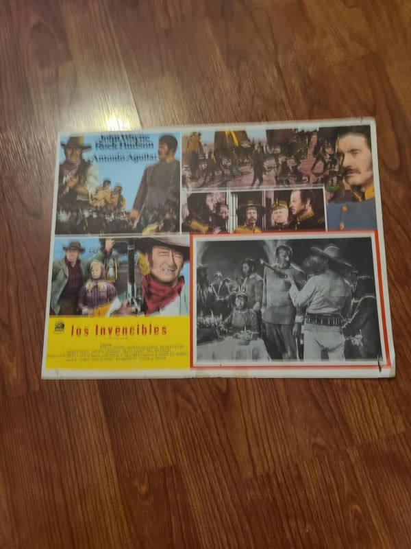 The Undefeated 1969 Mexican Lobby Cards