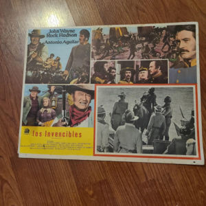 The Undefeated 1969 Mexican Lobby Cards