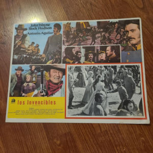 The Undefeated 1969 Mexican Lobby Cards