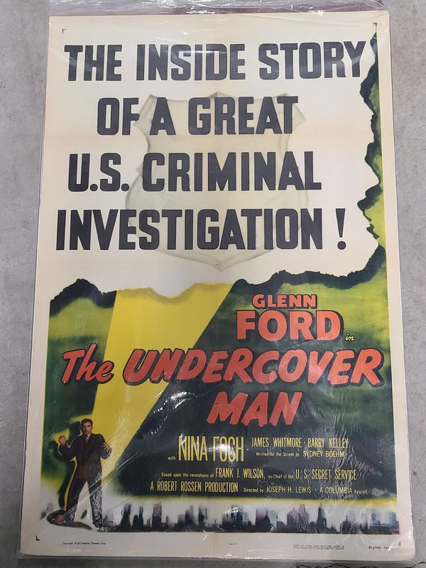 The Undercover Man 1949 1 Sheets/US