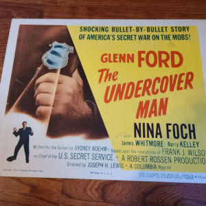 The Undercover Man 1949 Title Cards