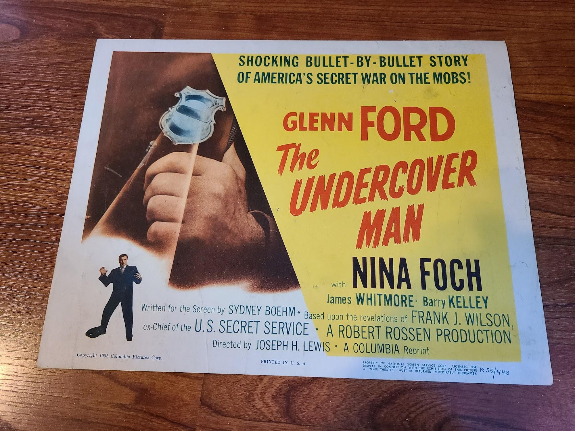 The Undercover Man 1949 Title Cards