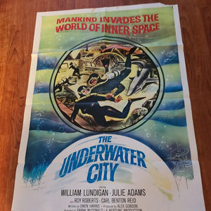 The Underwater City 1962 1 Sheets/US