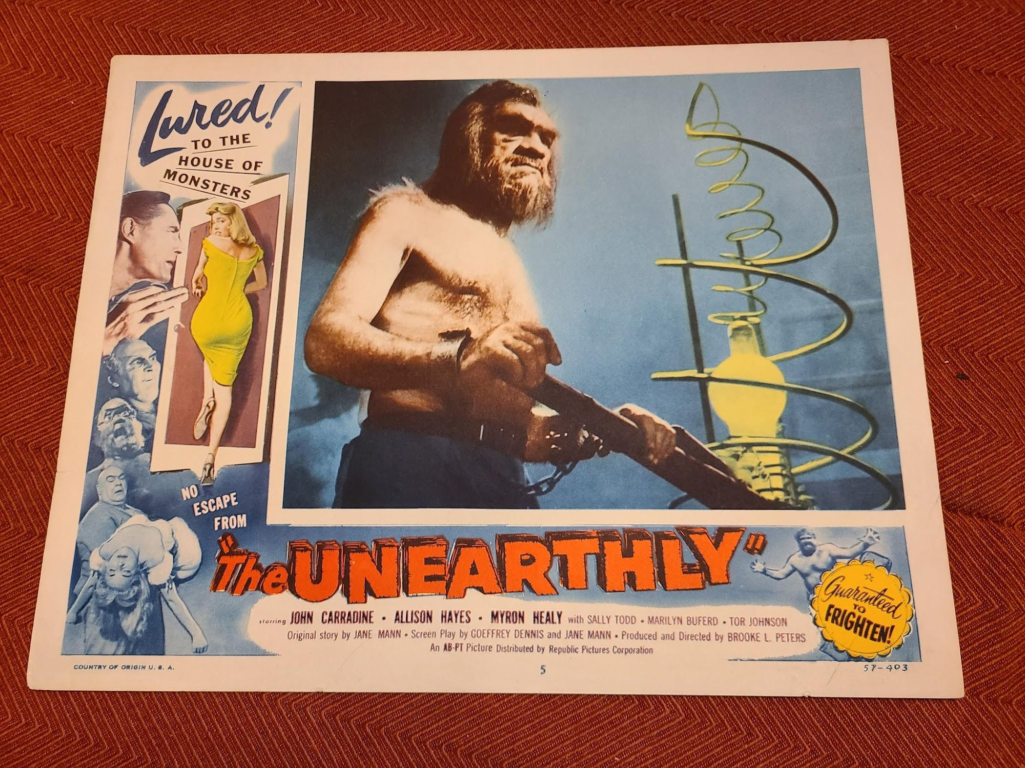 The Unearthly 1957 Scifi/Horror