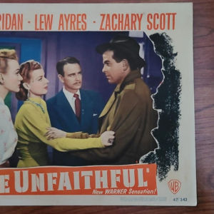 The Unfaithful 1947 General Lobby Cards
