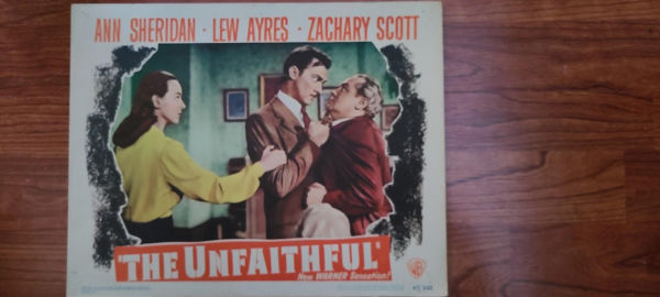 The Unfaithful 1947 General Lobby Cards