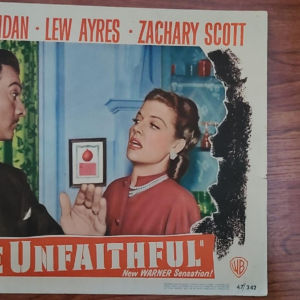 The Unfaithful 1947 General Lobby Cards