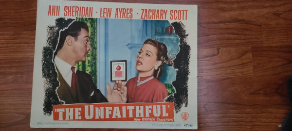 The Unfaithful 1947 General Lobby Cards