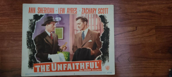 The Unfaithful 1947 General Lobby Cards