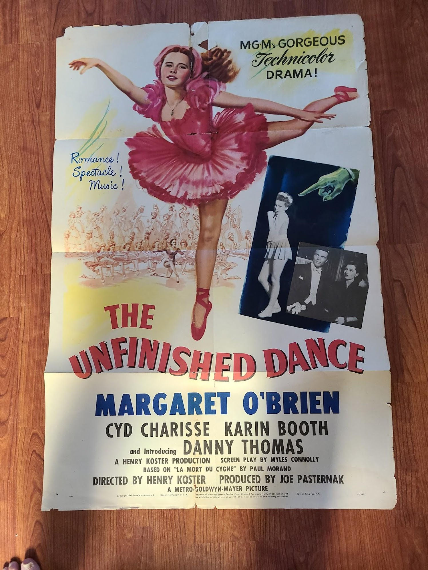 The Unfinished Dance 1947 1 Sheets/US