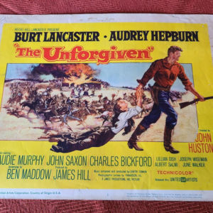 The Unforgiven 1960 Western Lobby Cards