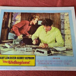 The Unforgiven 1960 Western Lobby Cards