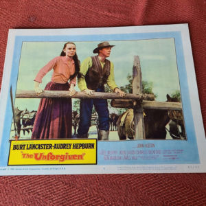 The Unforgiven 1960 Western Lobby Cards