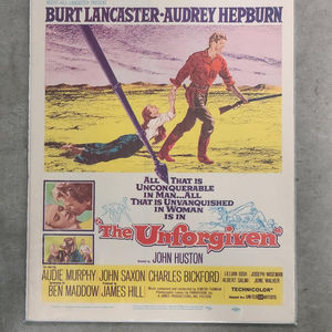 The Unforgiven 1960 Window Cards