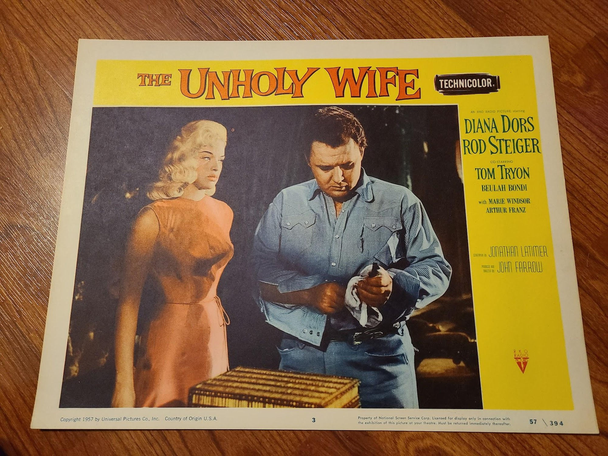 The Unholy Wife 1957 General Lobby Cards