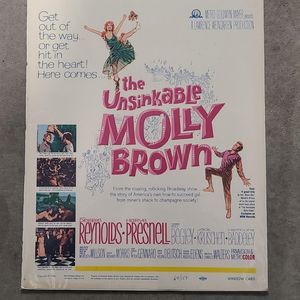The Unsinkable Molly Brown 1964 Window Cards