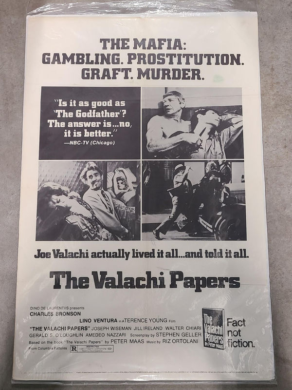 The Valachi Papers 1972 1 Sheets/US