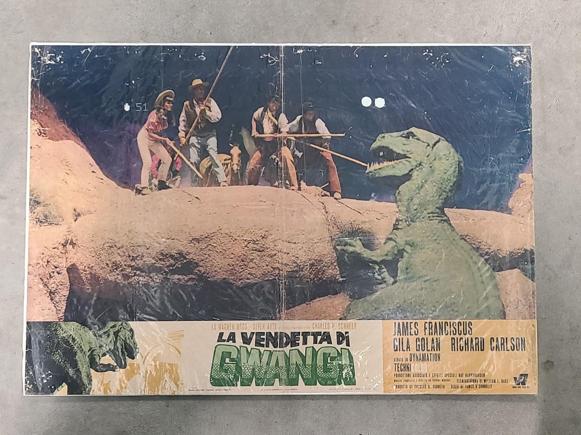 The Valley Of Gwangi 1969 Fotobusta