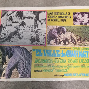 The Valley Of Gwangi 1969 Mexican Lobby Cards