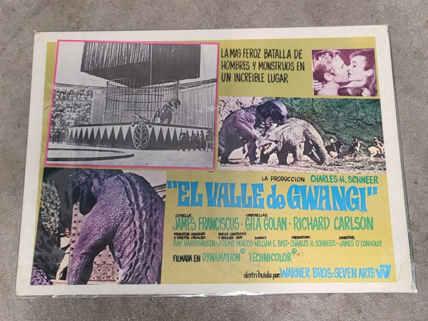 The Valley Of Gwangi 1969 Mexican Lobby Cards
