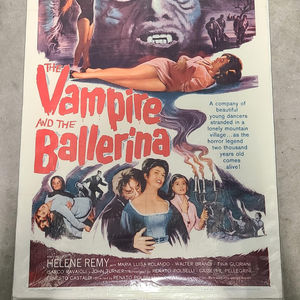 The Vampire and The Ballerina 1962 1 Sheets/US