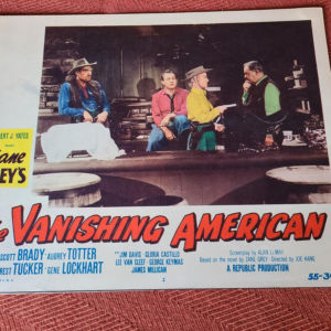 The Vanishing American 1955 Western Lobby Cards