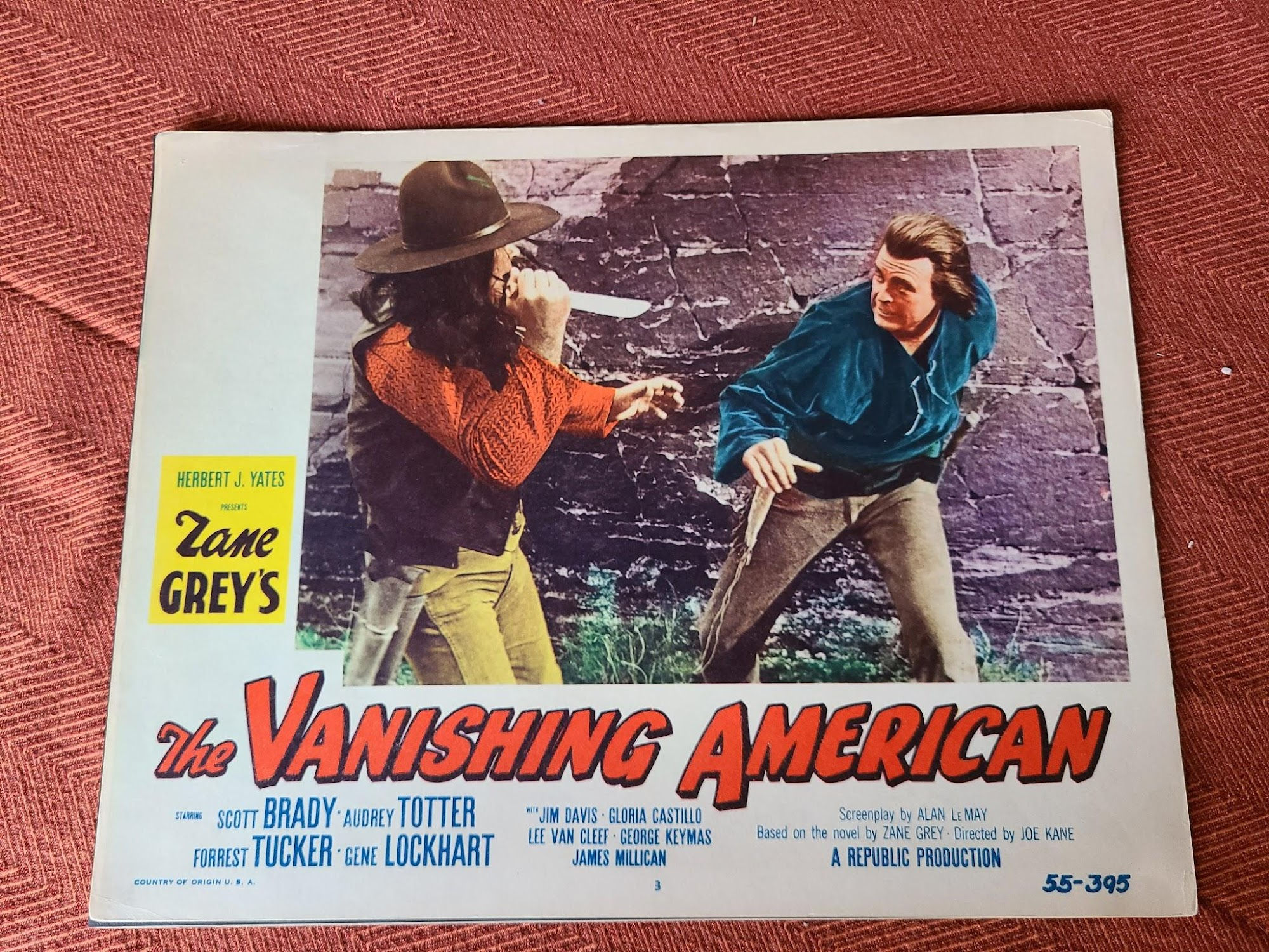 The Vanishing American 1955 Western Lobby Cards