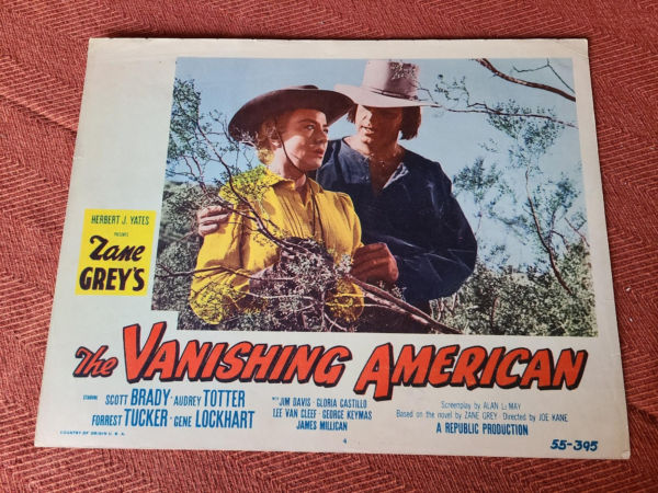 The Vanishing American 1955 Western Lobby Cards