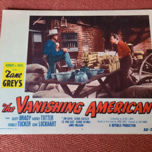 The Vanishing American 1955 Western Lobby Cards