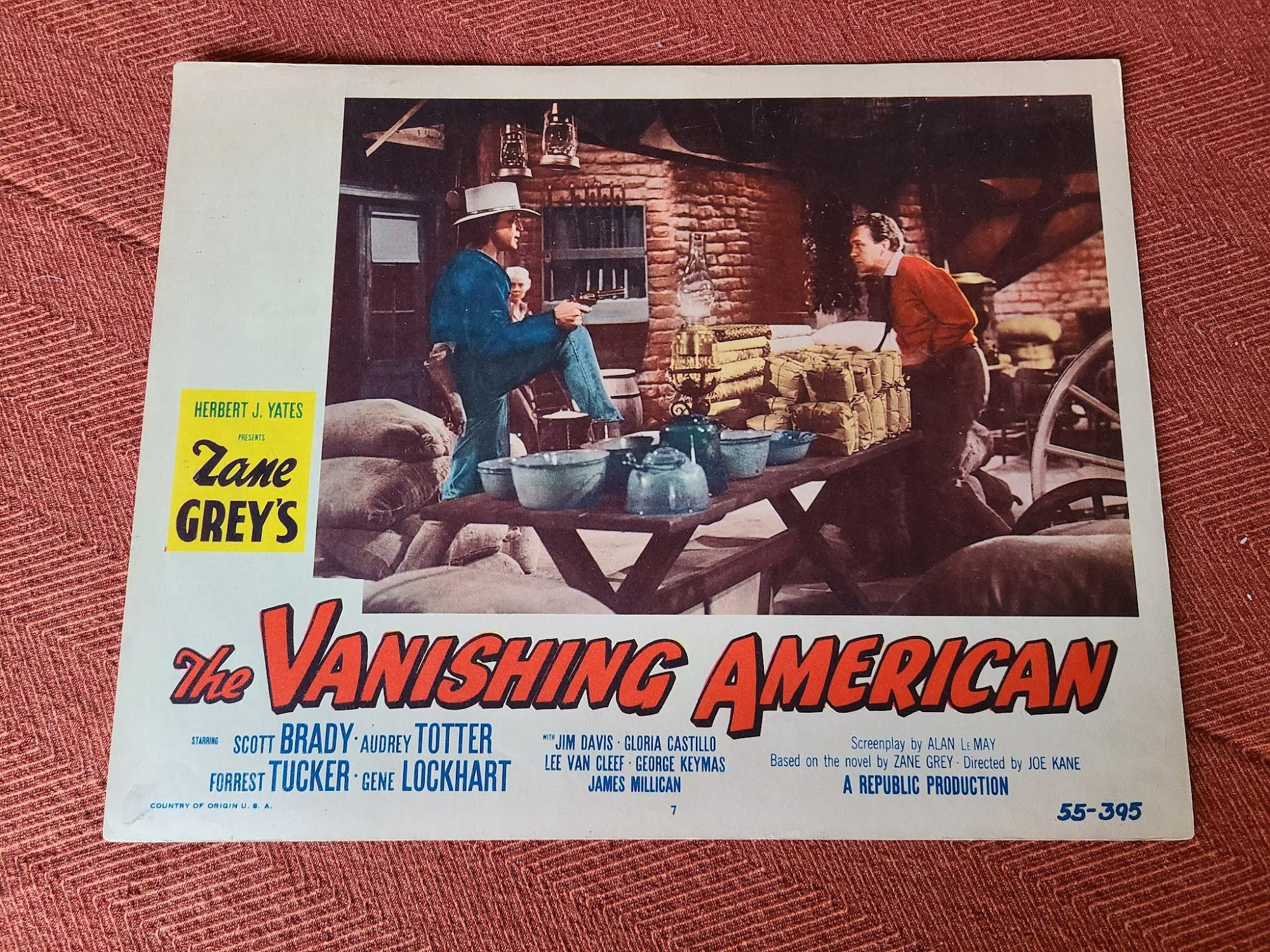 The Vanishing American 1955 Western Lobby Cards