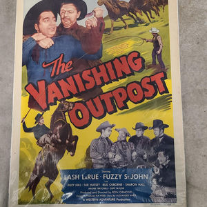 The Vanishing Outpost 1951 1 Sheets/US
