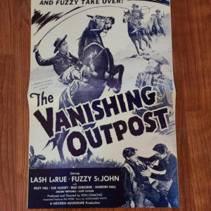 The Vanishing Outpost 1951 Press Books