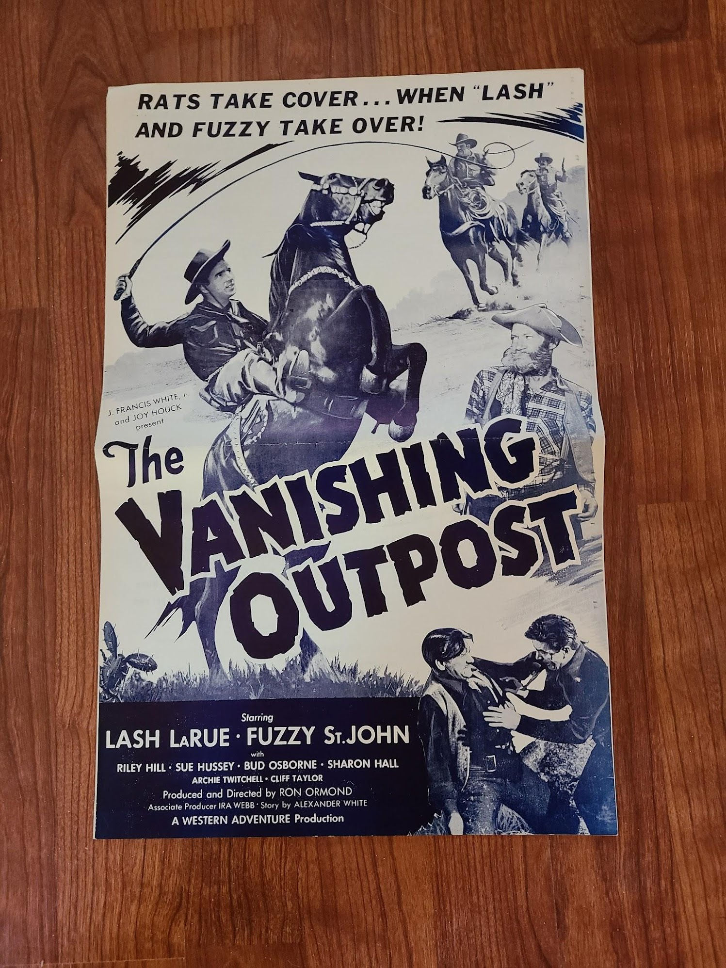 The Vanishing Outpost 1951 Press Books