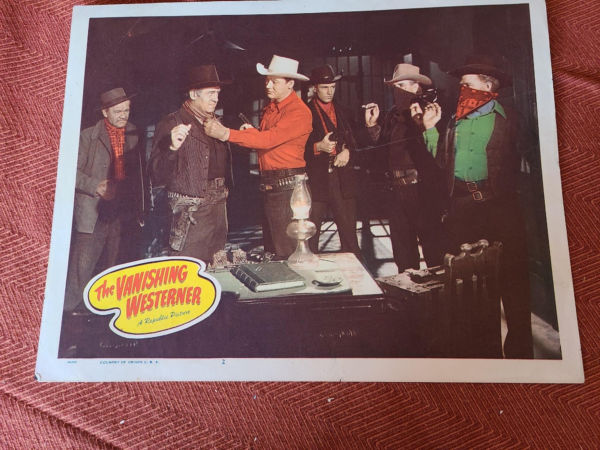 The Vanishing Westerner 1950 Western Lobby Cards