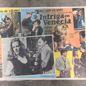 The Venetian Affair 1967 Mexican Lobby Cards