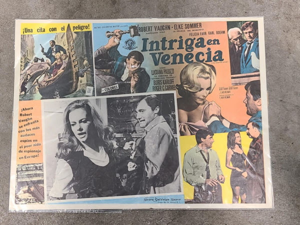 The Venetian Affair 1967 Mexican Lobby Cards