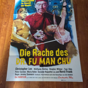 The Vengeance Of Fu Manchu 1967 German