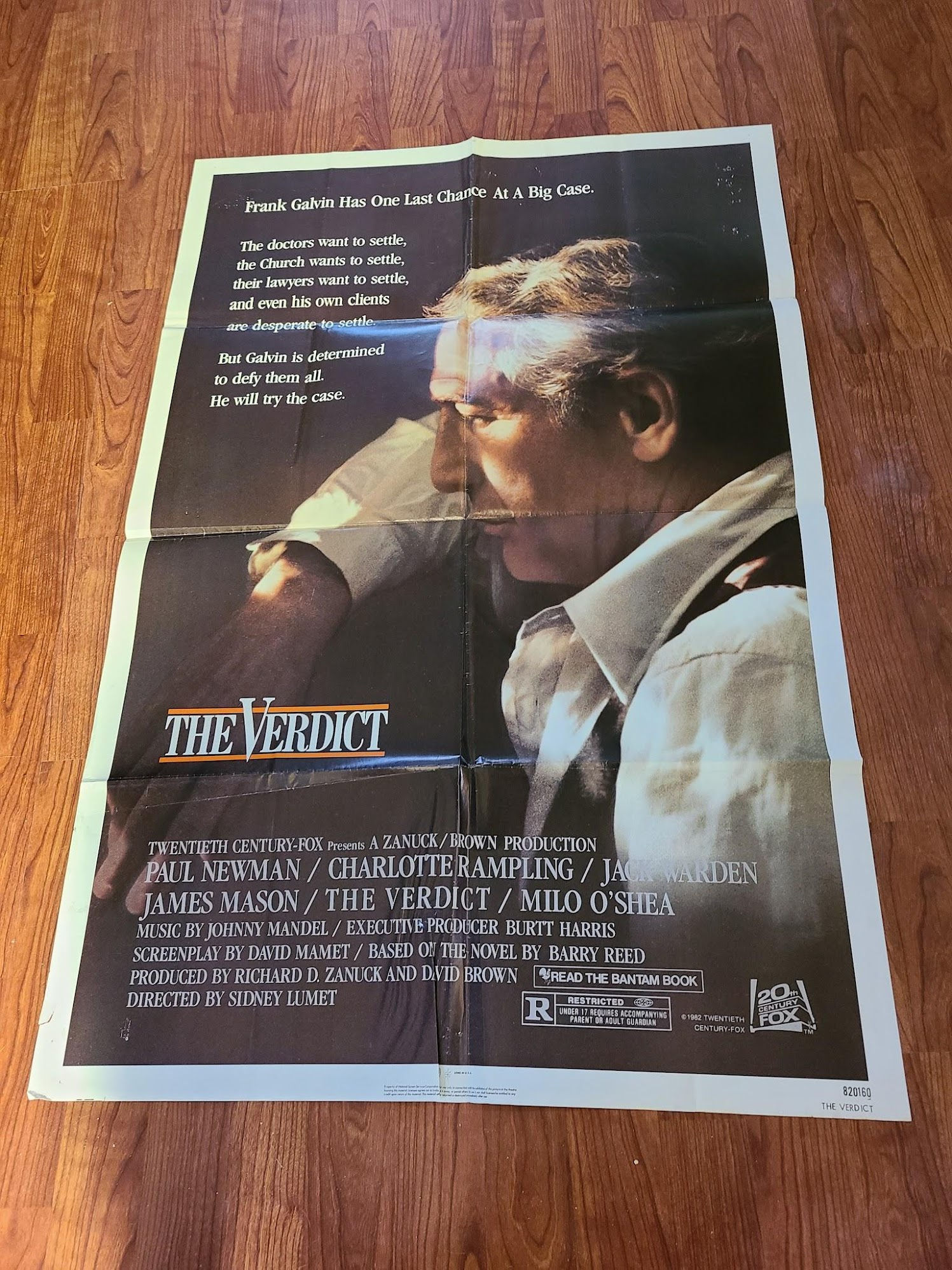 The Verdict 1982 1 Sheets/US
