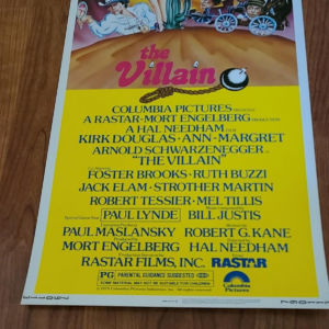 The Villain 1979 Inserts
