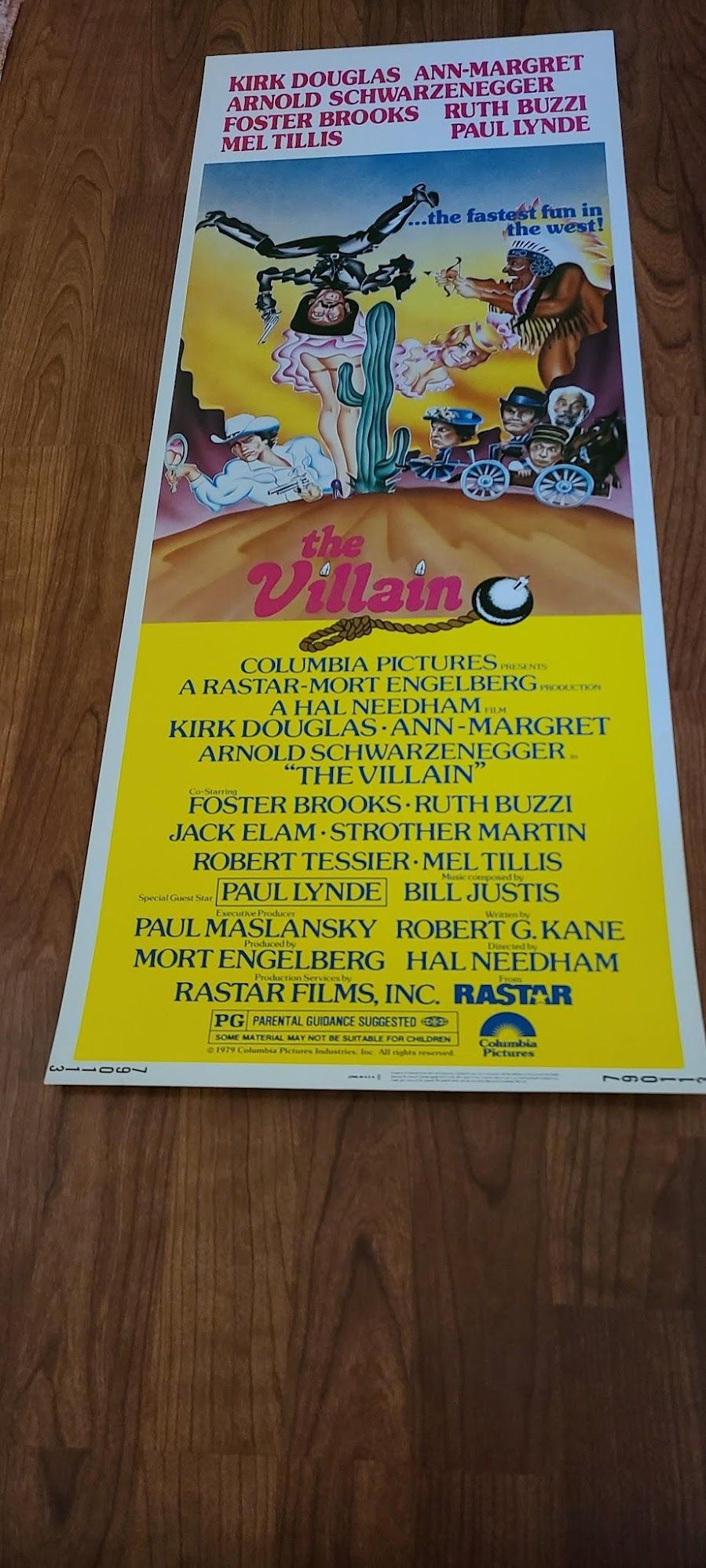 The Villain 1979 Inserts