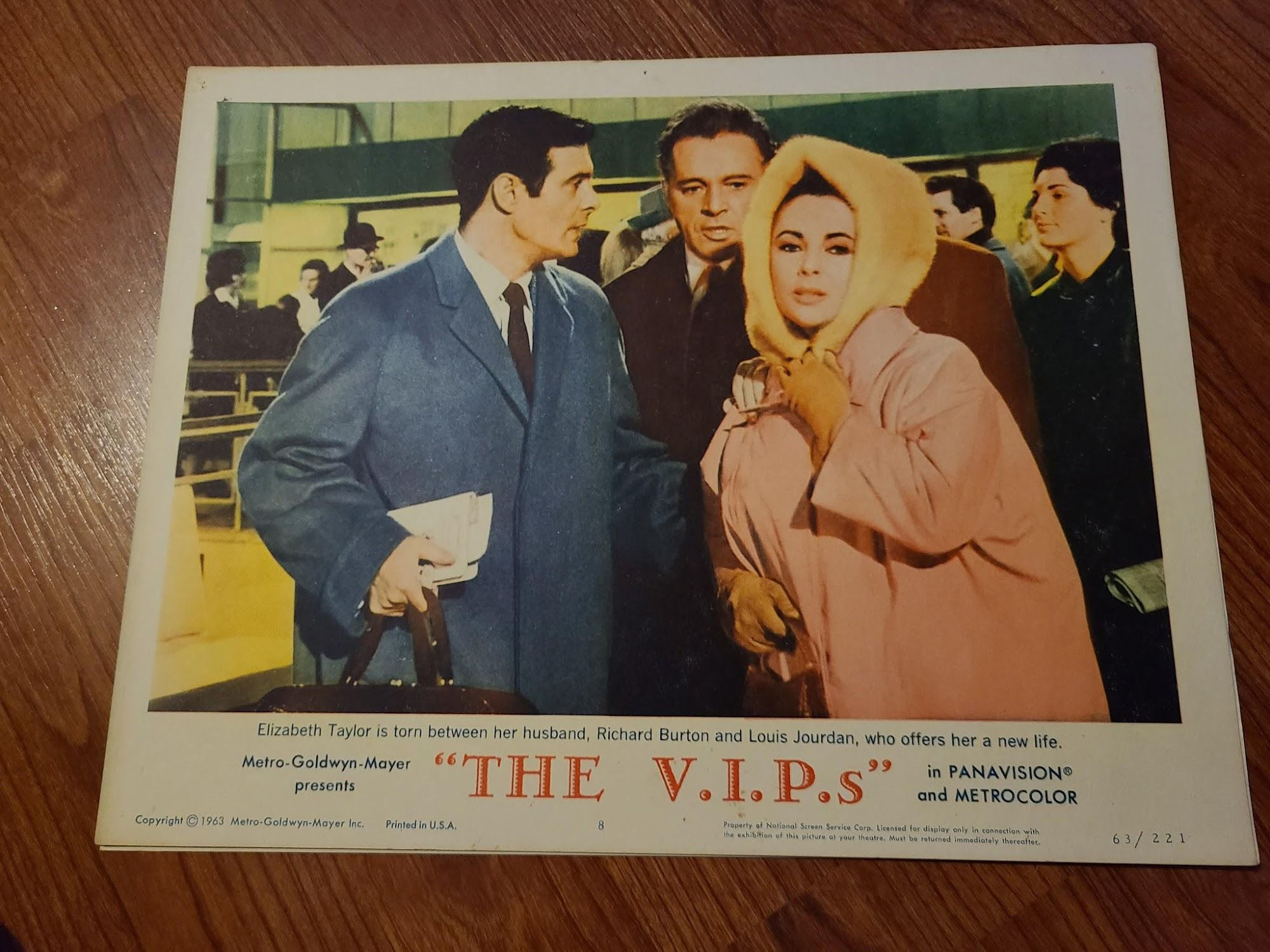 The V.I.P.s 1963 General Lobby Cards