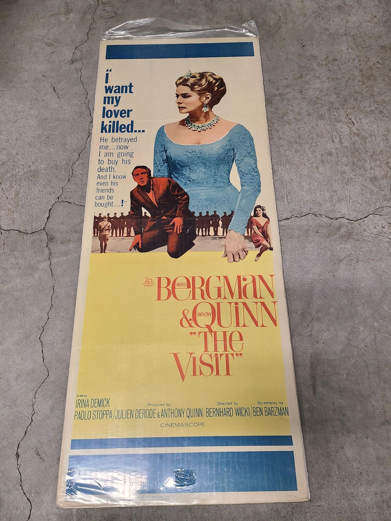 The Visit 1964 Inserts