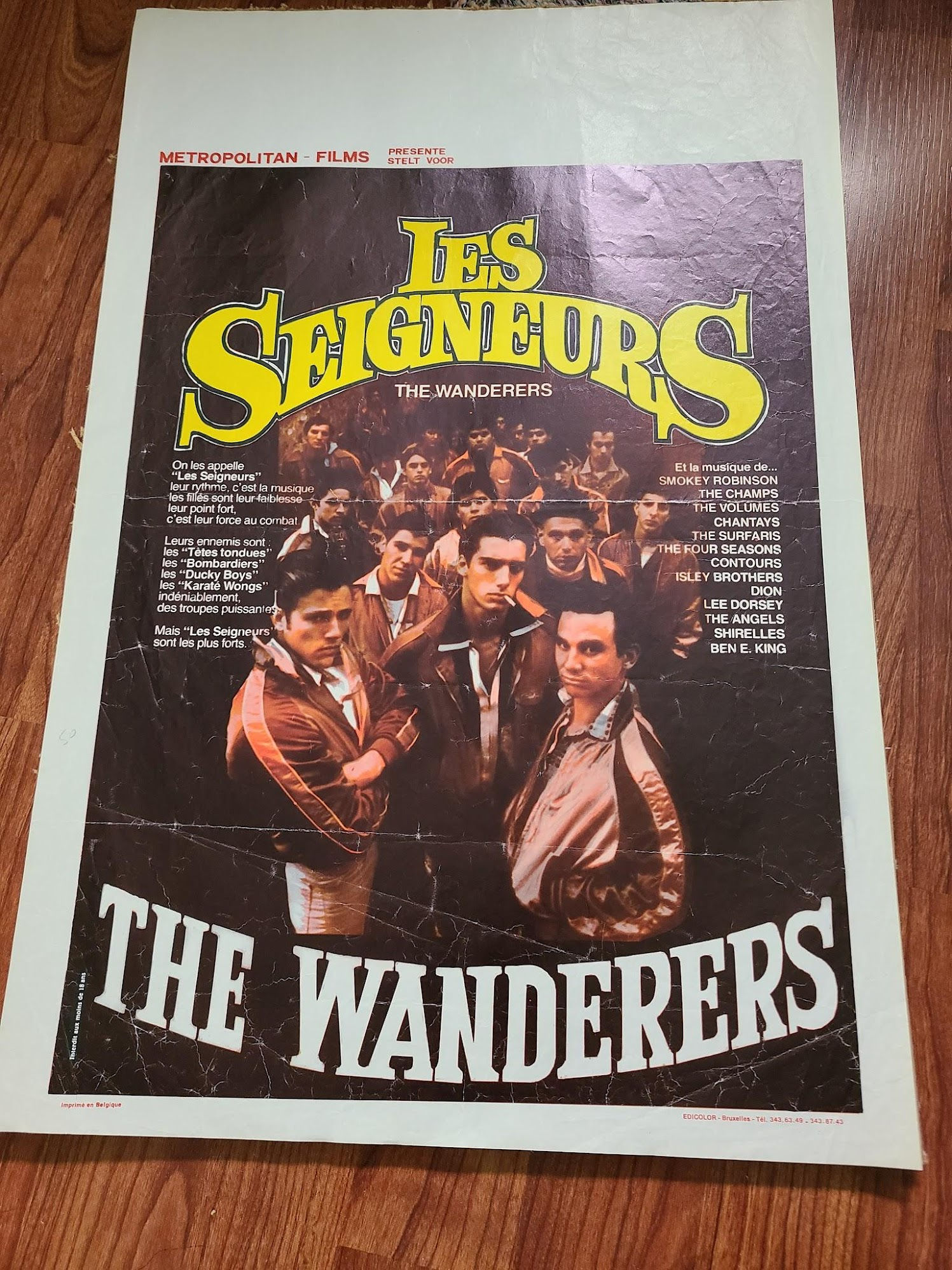 The Wanderers 1979 Belgium