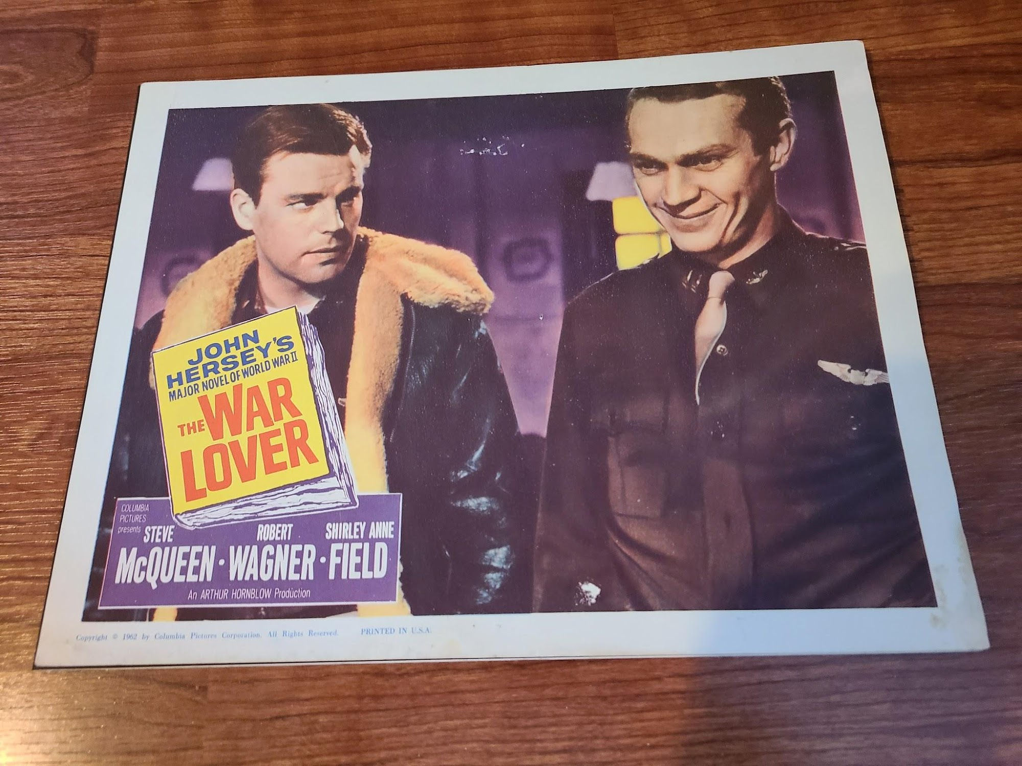 The War Lover 1962 Military/Aviation Lobby Cards