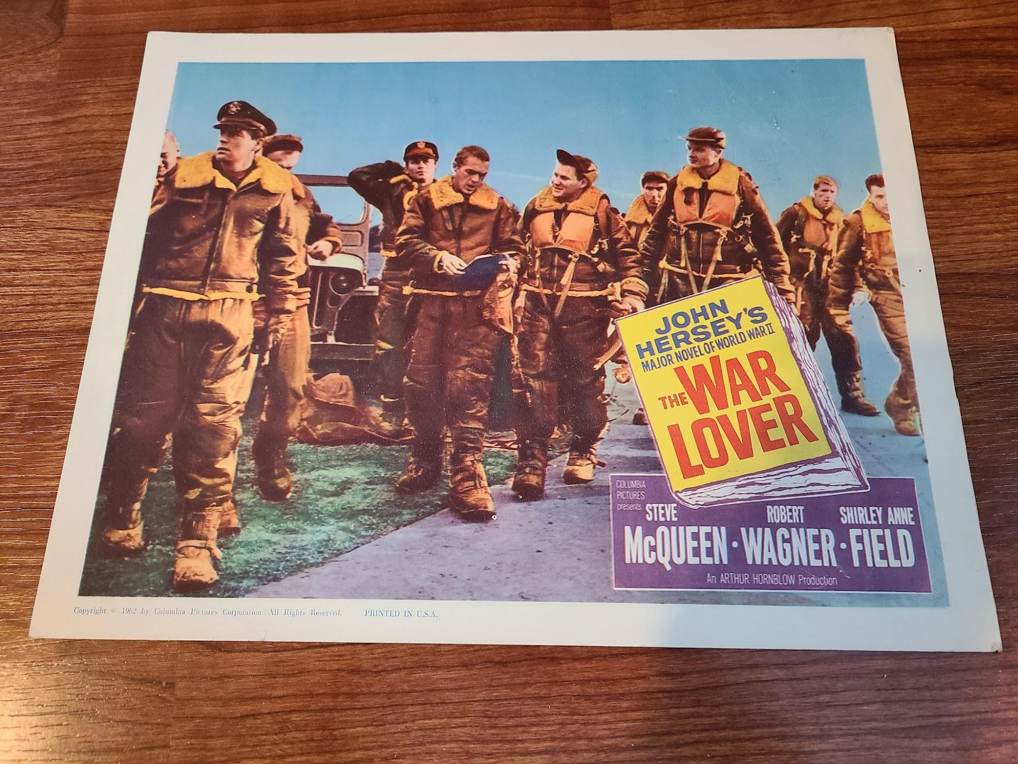 The War Lover 1962 Military/Aviation Lobby Cards