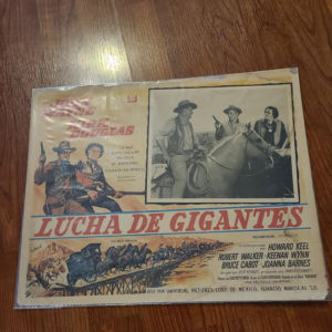 The War Wagon 1967 Mexican Lobby Cards