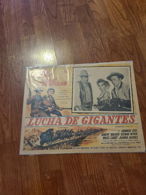 The War Wagon 1967 Mexican Lobby Cards